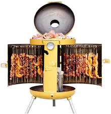 MNSSRN Multifunctional Outdoor Camping Crane Grill, Vertical Grill, Charcoal Grill, Adjustable Firepower, Grill Smoker