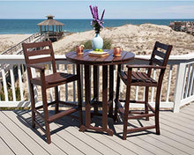 Trex Outdoor Furniture™ Monterey Bay 3-Piece Round Bar Set in Classic White