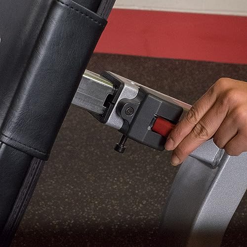 Body-Solid S2LEC Leg Extension & Leg Curl Machine Silver