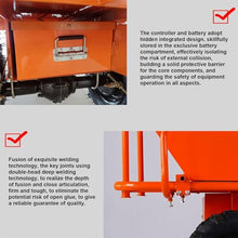 MINGYIHUI Electric Wheelbarrow,Wheel Barrow Heavy Duty,Powered Wheelbarrow,48v 20ah, 1500w Motor with a Maximum Capacity of 881 Pounds Suitable for Working in Various Environments