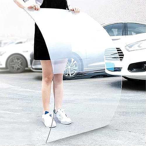 Polycarbonate Sheets All-Weather Outdoor Greenhouse Covering, Plastic Roofing Sheets Rainproof Insulation Protection(1x448m)