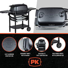 PK Grills Portable Charcoal Grill and Smoker Coal