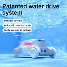GHRERTX Automatic Pool Vacuum Cleaner,Cordless Remote Control Pool Robot Underwater Vacuum Cleaners,Swimming Pool Suction Machine,Lasts 4H and 150㎡,15° Climbing Slope,for Pools
