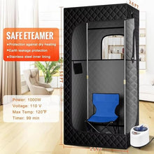 YXKJZHF Sauna, Home Sauna Tent,Personal Sauna Steam Sauna Tent at Home Spa with Steam Generator, 90 Minute Timer, Foldable Chair