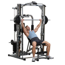 Body-Solid Powerline PSM144XS Smith Machine Gym Package Red