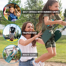 Lifetime Adventure Tower Deluxe Swing Set Playset Earthtone