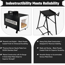 Simond Store - Single Burner forging kit & Propane Forge Stand 12" X 12"