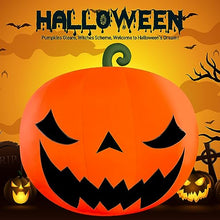 OZIS Giant 26Ft Premium Inflatable Pumpkin Decoration with Blower Orange