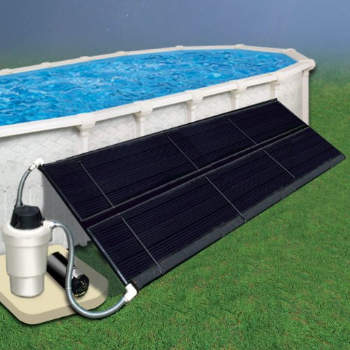 Doheny's Solar Pool Heating System for Above Ground Pools – Eco-Friendly – 5' x 10' Space Saver Collector Kit