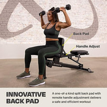 CENTR Multi-Adjustable Workout Bench - Decline/Incline - Matte Black