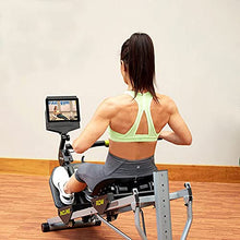Total Gym Foldable Incline Rowing Machine with 6 Resistance Levels, Black