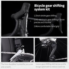 SAVADECK Carbon Road Bike Shimano 105 Di2 7170 Black