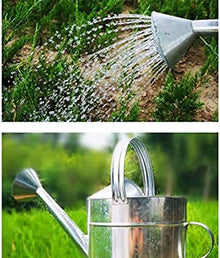 20L Metal Watering Can,Galvanized Iron Sheet Watering Can, Large Capacity Watering Irrigation Garden Plant Flower Watering Bucket,Gardening Watering Tool Suitable for Indoor and Outdoor,Collector8