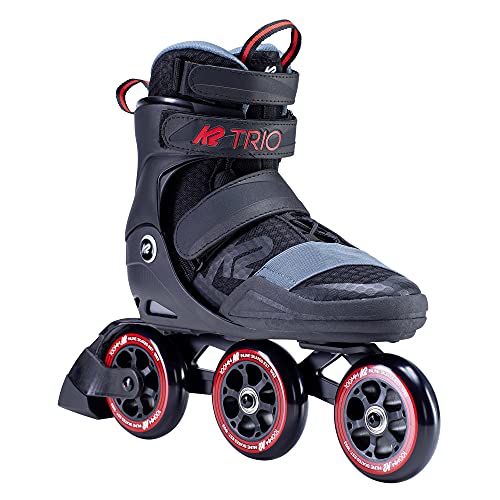 K2 Skate Trio S 100 Inline Skate Black Red