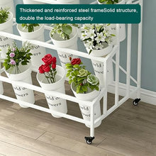 3-Tier Corner Plant Shelf Stand Heavy Duty Metal Rack For Patio Garden