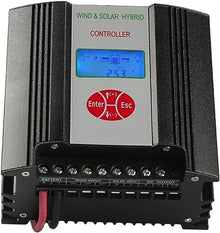 CHRISK 3000W Wind Power Waterproof Wind Turbine Solar Panel Controller and 1000W Solar Hybrid Controller for Street Light Monitoring Home
