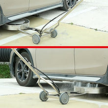 21 Inch Stainless Steel Car Undercarriage Pressure Washer Attachment, Water Broom Cleaner Kit for Chassis Cleaning, Power Washer Accessory for Vehicle Underside and Driveway Use