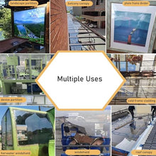 2mm Clear Polycarbonate Sheets,Plastic Roof Panel,Weather-Resistant and Transparent Greenhouse Roofing Sheets,UV Protection Rain Outdoor Awning Covers,Glass Replacement,Easy Cut,0.6/0.8/1/1.2/1.5m(1.5