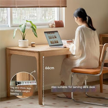 Coffee Table Chinese Style Solid Wood Dining Table Kitchen Restaurant Log Modern Simple Home Oak