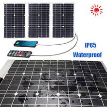 JYYEUTVCJ 75W Foldable Waterproof Solar Panel Kit with 50A Controller for RV, Boat, and Home Off-Grid Power Solutions(4000W)