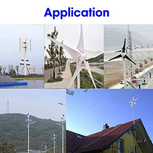 HUIZHITENGDA No Noise 3000W Wind Generator Kit,220V Wind Turbines Horizontal Home Powers Windmill Energy Turbines Charge(with Controller),48V