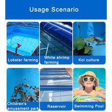 Zfmnoyev Round Fold Canvas Fish Pond, Above Ground Pool, Aquarium Pool Pond with Drain Valve, Large Outdoor Storage Tank, for Koi Pond Culture Agricultural Irrigation(1.5x1m)