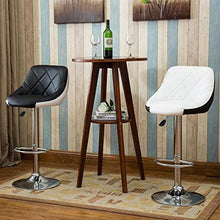 GLigeT Bar Chairs 2 Pieces/Set of Swivel Bar Stools Adjustable Lift High Stools for Kitchen Bars 7 Color Home Office Leather Chairs Bar Stools (Color : C)