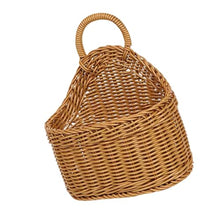 Whoasyst Handwoven Wall Hanging Planter Basket Breathable Planter Home Decoration for Indoor Outdoor Use Indoor Outdoor Hanging Flower Basket