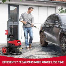 PowerSmart 80V 2600PSI Cordless Electric Pressure Washer, 6.0AH Battery Charger 1.2GPM, Battery Powered Electric Power Washer with 35FT Hose Reel, 27FT Hose, 5in1 Nozzle Set, Onboard Soap Tank