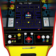 ARCADE1UP PAC-Man Deluxe Arcade Machine 5ft 14 Classic Games Yellow