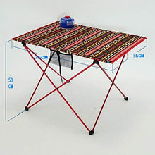 AFPSDLFJDLS Portable Foldable Table Camping Outdoor Furniture Computer Bed Tables Light Folding Desk Picnic Aluminium Alloy