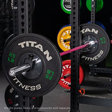 Titan Fitness Women's Pink Cerakote 15 KG 25MM Titan Series Barbell - USA Made, 1,500 LB Capacity