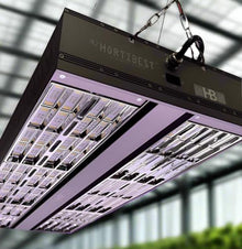 Hortibest JF-3600 LED Grow Light – 990W Advanced Dual-Channel Spectrum Control with far red. AC Daisy Chainable. for High Efficiency Growing