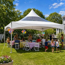 TentandTable 20' x 20' Premium High Peak Frame Party Tent, Clear Top