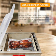 HayWHNKN Stainless Steel Vacuum Sealer for Dry & Moist Food 110V