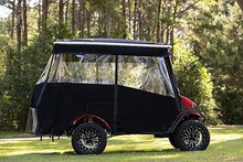 RED DOT Premium Golf Cart Enclosure EZGO Express S4 Elite Black