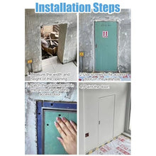 RENLXFI Extra Large Wall Access Panel for Drywall, 36 38 40 42 44 46 48 Inch Tall Paintable Plasterboard Attic Access Door for Conceals Wires/Meters/Pipes, Service Shaft Doors Panels(40x48 inch)