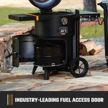 Oklahoma Joe's Bronco 18 in. Heavy Duty Charcoal Drum Smoker and Grill with 284 sq. in. Cooking Area in Black