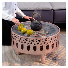 Multifunctional Fire Pit, Indoor Charcoal Brazier Table,Firepit