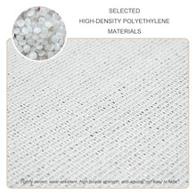 XBTGS White Greenhouse Shading Net 9x11m - Sunblock Shade Cloth for Plants Breathable Shade Mesh Tarp with Grommets Rectangular Awning & Balcony Privacy Netting,Whit,White-3x7m(9.8 * 23ft)