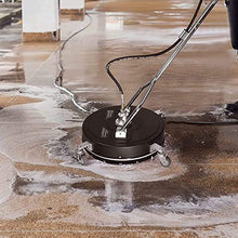 High Pressure Washer Surface Cleaner, High Water Pressure Driveway Cleaner, Stainless Steel, Double Handle, Suitable for Floors