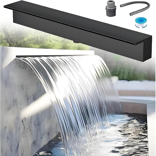 Dijateman Fountain Waterfall, 31.5 inches Waterfall Spillway ﻿