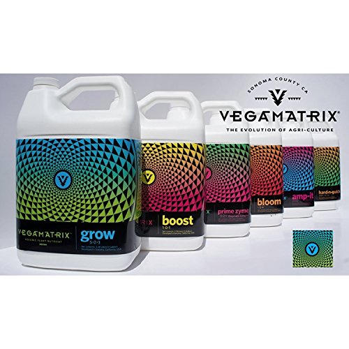 Vegamatrix Nutrients Complete Set for Organic & Veganic Gardening (Gallon Quart Combo)