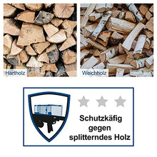 Scheppach Holzspalter HL760L liegend Brennholzspalter Hydraulikspalter | elektrisch 230V | Spaltkraft 7 Tonnen | Spaltlänge 520mm | 2200W Leistung