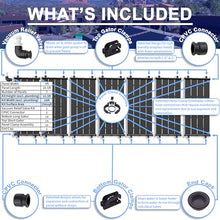 Fenix Pool Solar Heliocol Solar Pool Heater DIY Kit Black