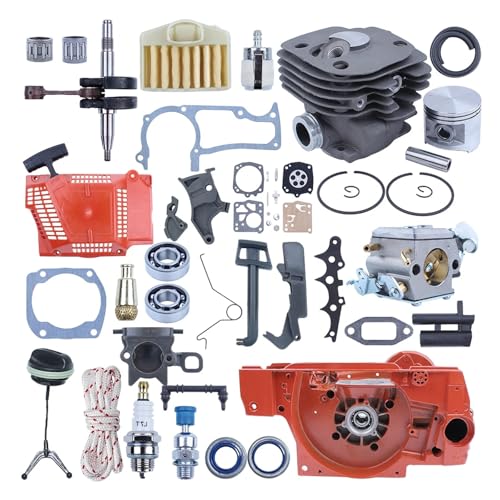 Crankcase Piston Cylinder Engine Rebuild Kit for 372 371 365 362 50MM For 503 62 68-76