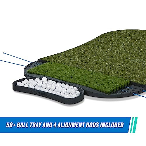 Fiberbuilt Golf Hourglass Pro Studio Mat Kit Green