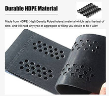 YanSoPe HDPE Geogrid Stabilizer for Driveway & Slope Erosion Control - 4" Height, for Patios, Parking, and Landscaping(6m x 10m (20ft x 33ft))
