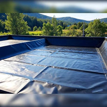 FANLIKIKI HDPE Pond Liner Skins,30S Underlay Sealing Film Garden Tarpaulin Membrane Swimming for Fish Ponds Fountains Water Waterfall(10 * 10m)