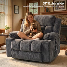CUZSIT Oversized Recliner Chair for Living Room with Massage & Heat